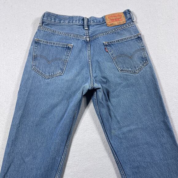 Levi's 550 Relaxed Fit Jeans‎ Men 30x30 Light Wash Denim Straight Leg Tag 31x30 - Picture 9 of 12